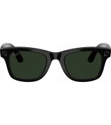 Смарт-окуляри Ray-Ban Meta Wayfarer Gen 2 Matte Black Frame Transitions Graphite Green Lenses (RW4012 601/1M 53-22)