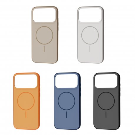 Чехол Fibra Double Side Case iPhone 17 Pro with MagSafe Orange