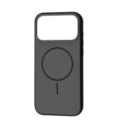 Чохол Fibra Double Side Case iPhone 17 Pro with MagSafe Black