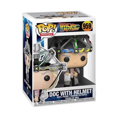 Коллекционная фигурка Funko POP! серии Назад в будущее - Док в шлеме (46914)