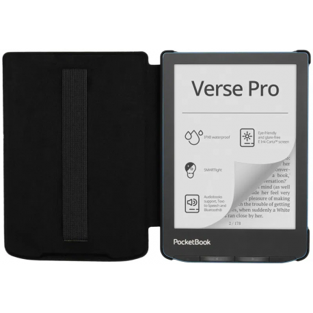 Чехол PocketBook Shell-Strap series Black (SH-ST-634-BK-WW)