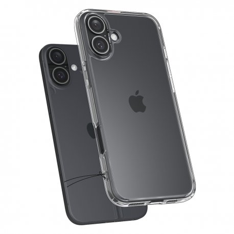 Чехол Spigen Ultra Hybrid для Apple iPhone 16 Plus Crystal Clear (ACS08069)