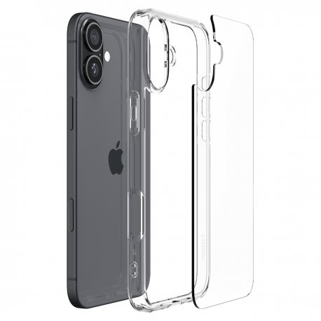 Чехол Spigen Ultra Hybrid для Apple iPhone 16 Plus Crystal Clear (ACS08069)