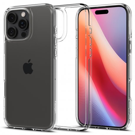 Чехол Spigen Ultra Hybrid для Apple iPhone 16 Pro Crystal Clear (ACS08121)
