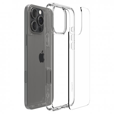 Чехол Spigen Ultra Hybrid для Apple iPhone 16 Pro Crystal Clear (ACS08121)