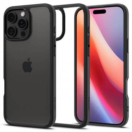 Чехол Spigen Ultra Hybrid для iPhone 16 Pro Matte Black (ACS08125)