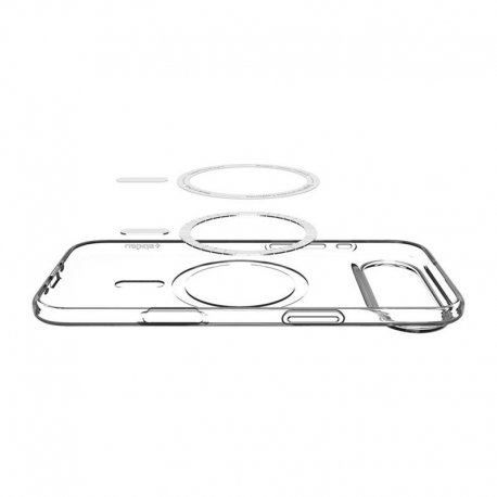 Чохол Spigen Liquid Crystal MagFit для Apple iPhone 17 Air Clear White (ACS10395)