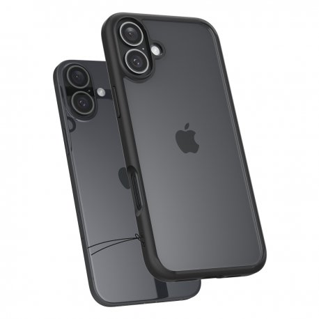 Чехол Spigen Ultra Hybrid для Apple iPhone 16 Matte Black (ACS08201)