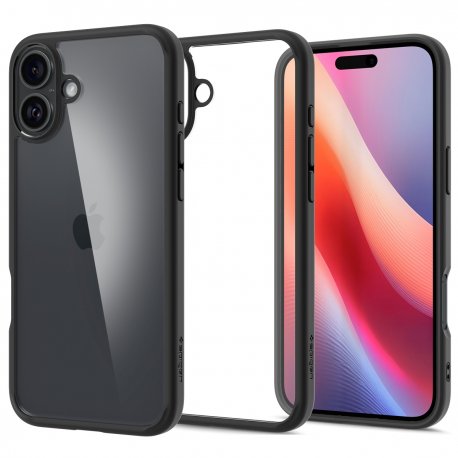 Чехол Spigen Ultra Hybrid для Apple iPhone 16 Matte Black (ACS08201)