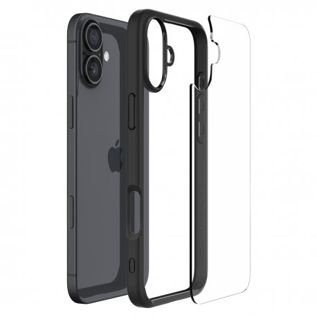 Чехол Spigen Ultra Hybrid для Apple iPhone 16 Matte Black (ACS08201)