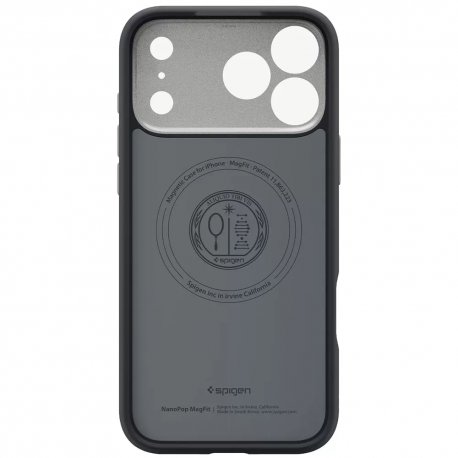 Чехол Spigen Nano Pop MagFit для iPhone 17 Pro Max Black Sesame (ACS10262)