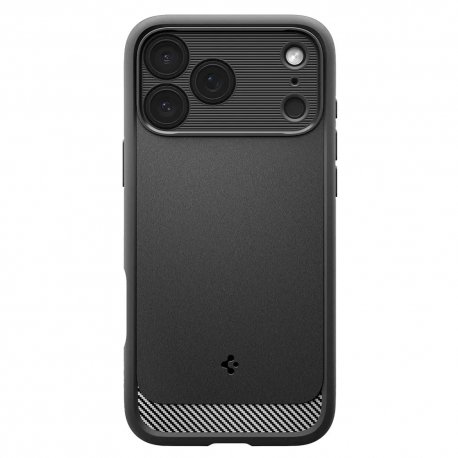 Чехол Spigen Rugged Armor MagFit для iPhone 17 Pro Matte Black (ACS10329)