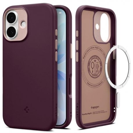 Чохол Spigen Nano Pop MagFit для iPhone 17 Burgundy Bean (ACS10365)
