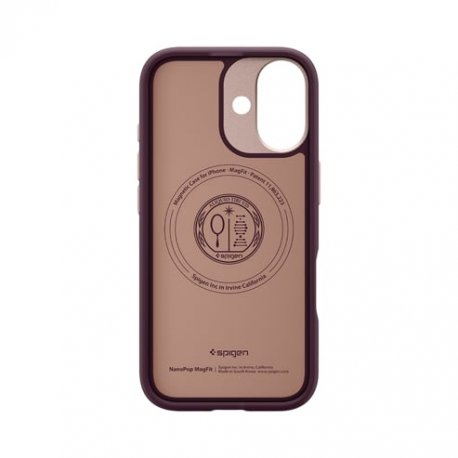 Чохол Spigen Nano Pop MagFit для iPhone 17 Burgundy Bean (ACS10365)