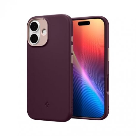 Чехол Spigen Nano Pop MagFit для iPhone 17 Burgundy Bean (ACS10365)
