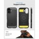 Чохол Spigen Rugged Armor MagFit для iPhone 17 Matte Black (ACS10367) Чохол Spigen Rugged Armor MagFit для iPhone 17 Matte Black (ACS10367)