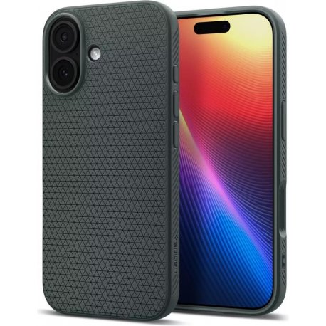 Чехол Spigen Liquid Air для iPhone 17 Abyss Green (ACS10371)