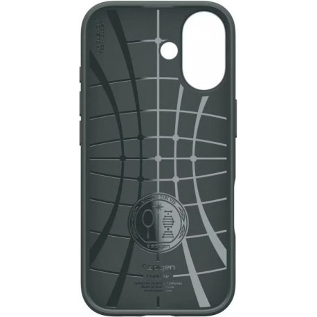 Чехол Spigen Liquid Air для iPhone 17 Abyss Green (ACS10371)