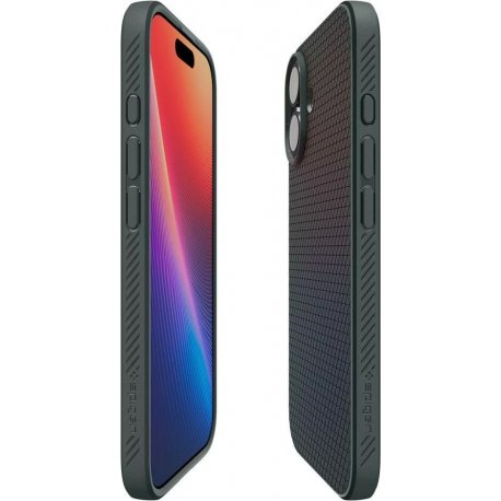 Чехол Spigen Liquid Air для iPhone 17 Abyss Green (ACS10371)
