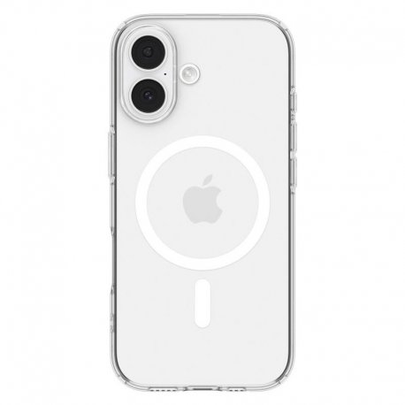 Чохол Spigen Liquid Crystal MagFit для iPhone 17 Clear White (ACS10397)