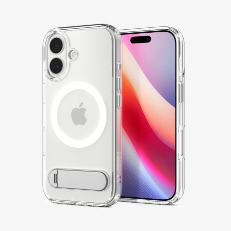 Чехол Spigen Ultra Hybrid S MagFit для iPhone 17 Clear White (ACS09981)