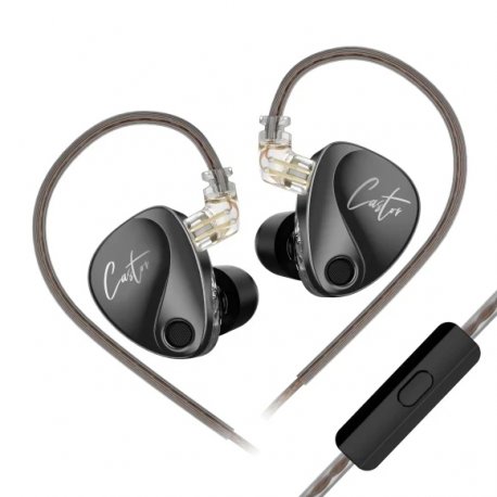 Наушники Knowledge Zenith Castor Mic Black (90403334)