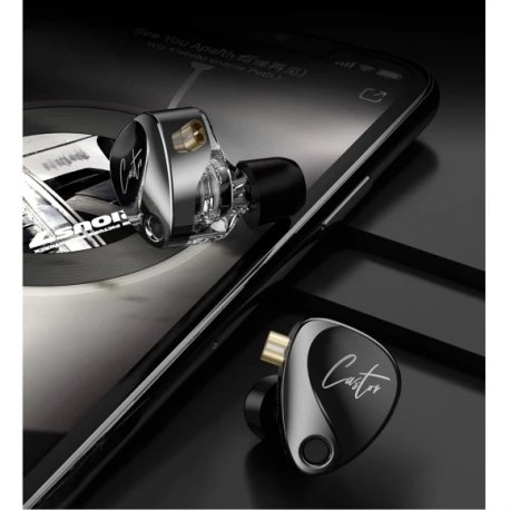 Наушники Knowledge Zenith Castor Mic Black (000009093)
