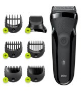 Тример Braun 300BT Series 3 5408 black/black (Series300BTblackblack)