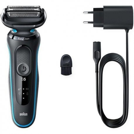 Тример Braun Series 5 51-M1000s Black + Blue (51M1000s)
