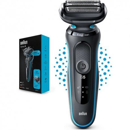 Тример Braun Series 5 51-M1000s Black + Blue (51M1000s)