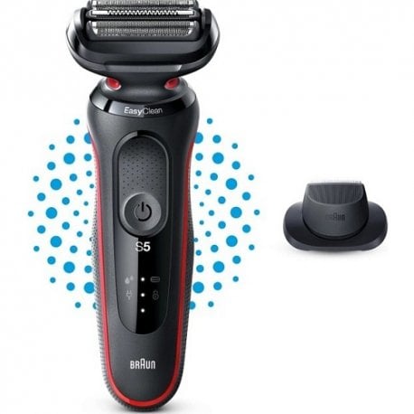 Тример Braun Series 5 51-R1000s Black+Red (51R1000s)