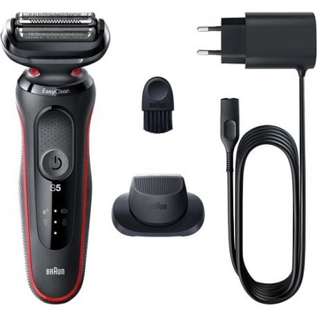 Триммер Braun Series 5 51-R1000s Black+Red (51R1000s)