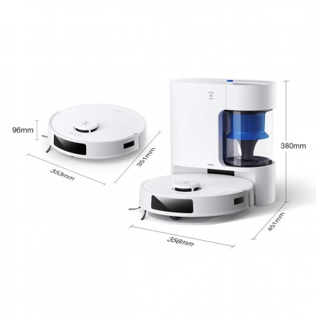 Робот-пилосос Ecovacs Deebot N20E Plus White (YDLX11-3 WHITE)