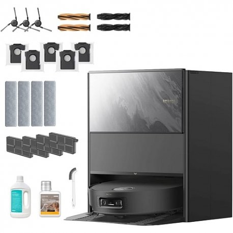Робот-пилосос Dreame Aqua 10 Ultra Black (RLR81CE-1-BL)