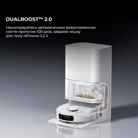 Робот-пылесос Dreame Bot D20 Ultra White (RLD31SE)