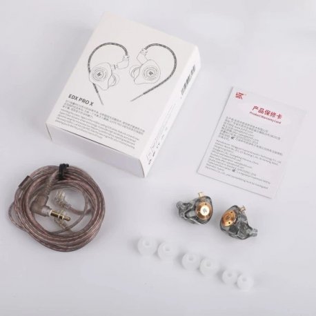 Наушники Knowledge Zenith EDX Pro X Grey Mic (10810)