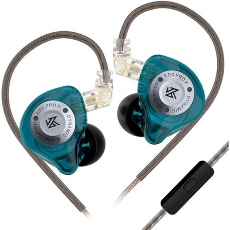 Наушники Knowledge Zenith EDX Pro X Cyan Mic (10811)
