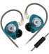 Наушники Knowledge Zenith EDX Pro X Cyan Mic (10811)
