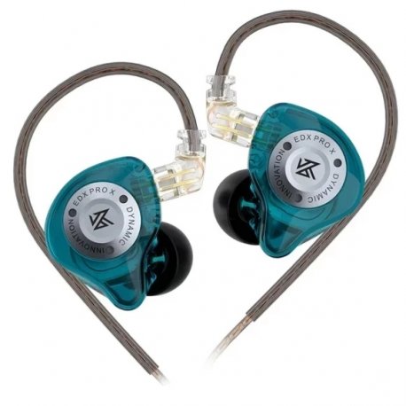 Наушники Knowledge Zenith EDX Pro X Cyan Mic (10811)