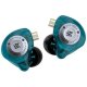 Наушники Knowledge Zenith EDX Pro X Cyan Mic (10811)