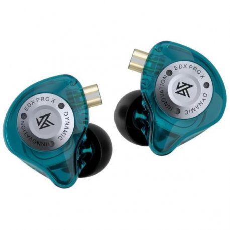 Наушники Knowledge Zenith EDX Pro X Cyan Mic (10811)