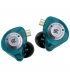 Наушники Knowledge Zenith EDX Pro X Cyan Mic (10811)