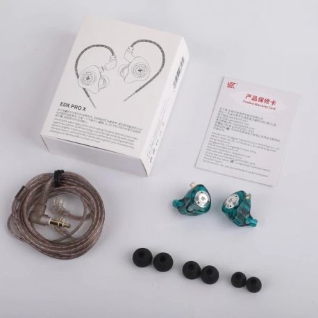 Наушники Knowledge Zenith EDX Pro X Cyan Mic (10811)