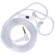 Кабель Knowledge Zenith M2 Dual Mic Cable 2pin (C) Silver (12501)
