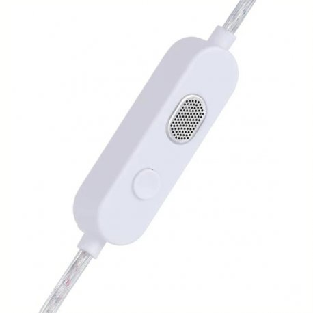 Кабель Knowledge Zenith M2 Dual Mic Cable 2pin (C) Silver (12501)