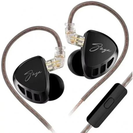 Наушники Knowledge Zenith Saga Balanced Version Black Mic (14022)