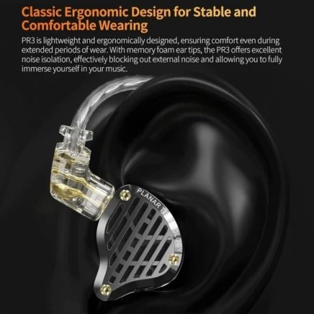 Навушники Knowledge Zenith PR3 Black Mic (14027)