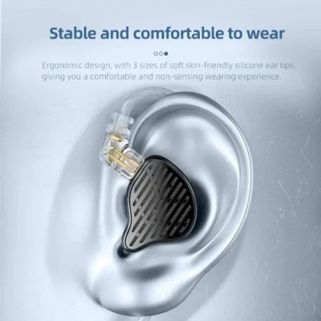 Наушники Knowledge Zenith ZS10 PRO 2 Black Mic (14029)