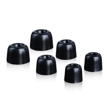 Амбушури Knowledge Zenith FT01 Memory Foam (3 pairs) Black (14032)