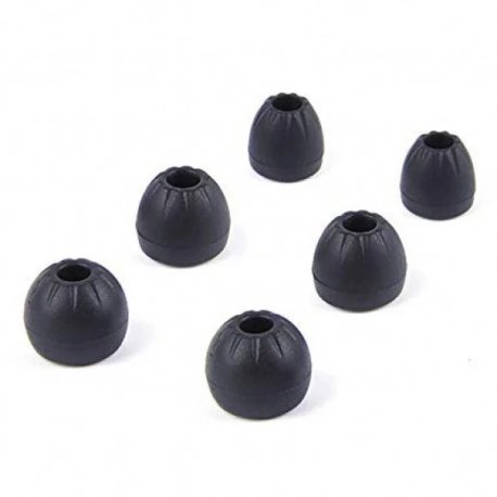 Амбушюри Knowledge Zenith Silicone eartips (3 pairs) Black (7661)